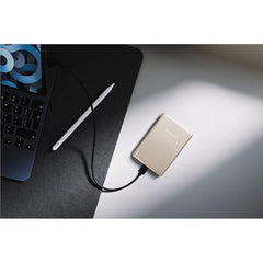 POWER BANK MAG SAFE Intenso MW 5000 mAh Ricarica Wireless Champagne