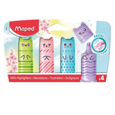 EVIDENZIATORE MINI PASTEL POCKET X4