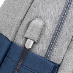 Zaino per Laptop da 17.3" Antifurto - Grigio