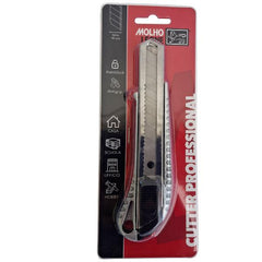 Cutter in alluminio lama 18mm