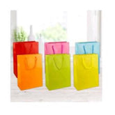 Shopper 15x8x20 - Confezione da 25 Pezzi - Jolly Colori Assortiti