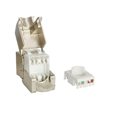 EQUIP - PRESA KEYSTONE CAT.6 SCHERMATA Toolfree LSA, 8pz/confez.