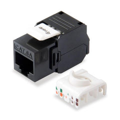 EQUIP - PRESA KEYSTONE NON SCHERMATA CAT.6a Toolfree, LSA, 8pz/confez.