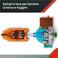 Fuga sul fiume dal T. rex