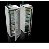 Armadio di rete TX CableNet con porta trasparente