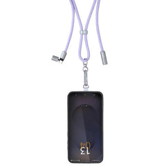 Cordino di ricarica USB-C e portacellulare 2 in 1 Purple
