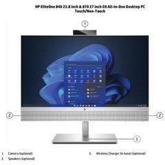 EliteOne 840 G9 AiO 24 Non Touch (special edition gar. 3 anni onsite)