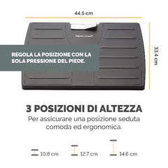 POGGIAPIEDI REGOLABILE CON MICROBAN - OFFICE SUITES