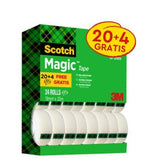 Scotch - Nastro adesivo value pack, 24 rotoli da 19 mm x 33 mm