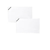 Scatola 100 biglietti + 100 buste – Lutto – bianco – 90 x 140 mm – 240gr – Rex Sadoch