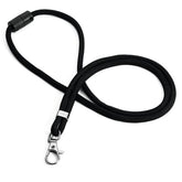 CORDONCINO RPET NERO CON MOSCHETTONE CONF.10