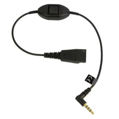 CAVO JABRA LINK 8800-00-103 PER MOBILE I-PHONE 6 6S QD A JACK 3.5 MM