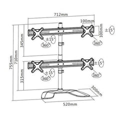 PLANO DESKSTAND 23-1010 Q