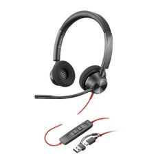 Cuffie HP Poly Blackwire 3320 USB-C/A MS