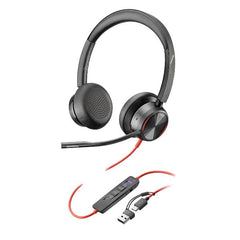 Cuffia HP Poly Blackwire 8225 USB-C/A