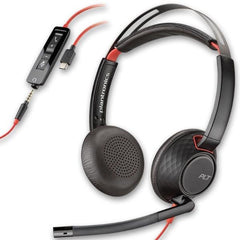 Cuffie Hp Poly Blackwire 5220 USB-C/A + AUX 3,5 mm