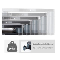 Supporto monitor Premium grafite