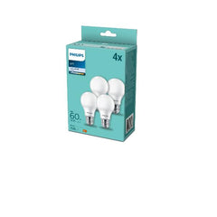 PHILIPS-LAMPADA A GOCCIA BRILLANTE LUCE FREDDA 60W conf 4