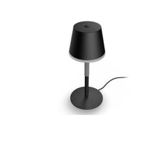 PHILIPS - LAMPADA DA TAVOLO PORTATILE HUEGO NERA