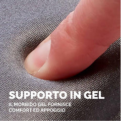 Mousepad e poggiapolsi regolabili in altezza Premium Gel