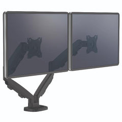 BRACCIO MONITOR DOPPIO EPPA COLORE NERO