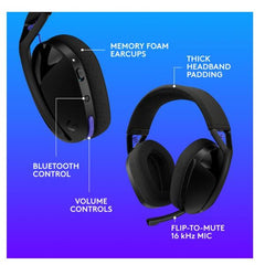 Logitech G321 LIGHTSPEED Wireless Gaming Headset - Nero