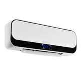Termoventilatore a parete "Olimpia Splendid CALDO UP T" - 2000 W - Display LED - Resistenza in ceramica - Riscalda fino a 60 m3