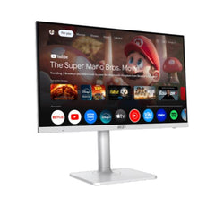Modern MD272UPSW, UHD, TYPE-C 65W, USB HUB, SPEAKERS, PIVOT, ATTACCO VESA, SMART MONITOR, BIANCO