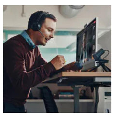 Cuffie HP Poly Voyager Focus 2 Microsoft Teams Certified USB-C-C Headset +USB-C/A Adapter
