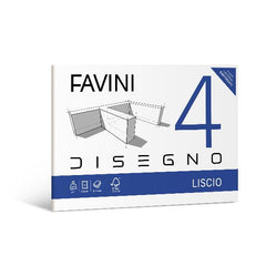 FAVINI 4 - ALBUM DA DISEGNO LISCIO D3 220g/m2