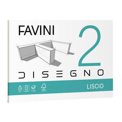 FAVINI 2 -ALBUM DA DISEGNO LISCIO 110G