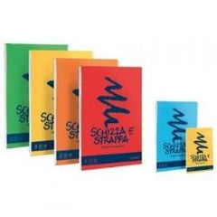 SCHIZZA E STRAPPA - 21x29,7 cm - 50 g/m2 - 150 fogli