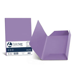 FOLDER LUCE E ACQUA Simplex - 50 cartelline - violetto