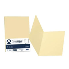FOLDER LUCE E ACQUA Simplex - 50 cartelline - camoscio