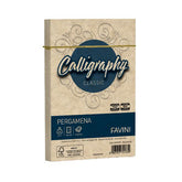 CALLIGRAPHY pergamena - Nocciola - 12x18 cm - 90g/m2 – 25 buste