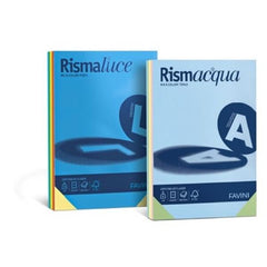 RISMACQUA mix – A3 - 5 Colori Tenui - 90g/m2 - 300fogli