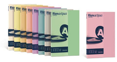 RismaAcqua Small - Giallo chiaro 07 - 21x29,7 cm - 200 g/m2 - 50 fogli