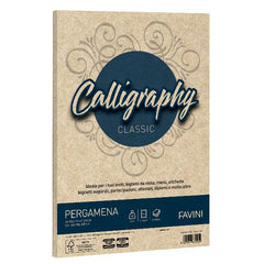 CALLIGRAPHY pergamena - Nocciola - 90g/m2 – 50 fogli