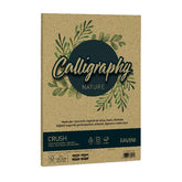 CALLIGRAPHY Nature Crush - Verde Oliva - 120g/m2 – 50 fogli