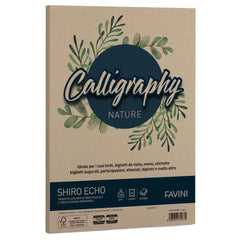 CALLIGRAPHY Nature Shiro Eco - Legno - 120g/m2 - 50 fogli