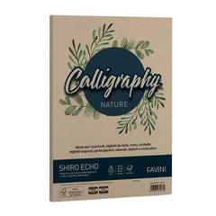 CALLIGRAPHY Nature Shiro Eco - Legno - 120g/m2 - 50 fogli