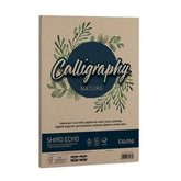CALLIGRAPHY Nature Shiro Eco - Legno - 250g/m2 - 50fogli