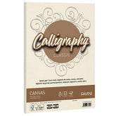 CALLIGRAPHY canvas - Avorio - 200g/m2 – 50 fogli