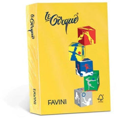 RISMA LE CIRQUE GIALLO ZOLFO A4 160 gr 250 fogli