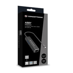 ADATTATORE DI RETE 2.5G USB 3.2 Gen 1 con HUB USB (2x USB-A & 2x USB-C)