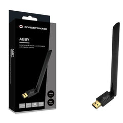 ADATTATORE USB BLUETOOTH 5.3 a Lunga portata, Antenna Esterna 4dBi