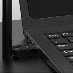 ADATTATORE USB BLUETOOTH 5.3 a Lunga portata, Antenna Esterna 4dBi