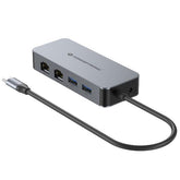 Adattatore di rete da USB-C a doppia porta Gigabit con hub USB a 2 porte