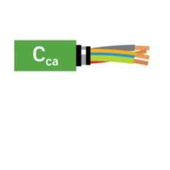 CAVO U/UTP CAT.6A CCA VERDE 500M
