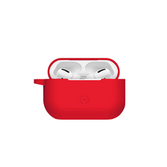 AIRCASE - Custodia in silicone morbido compatibile con Airpods Pro